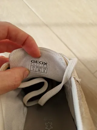 Geox Scarpe Sportive Donna Bianche e Dorate