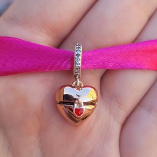 CHARM CORAZON ROSE GOLD