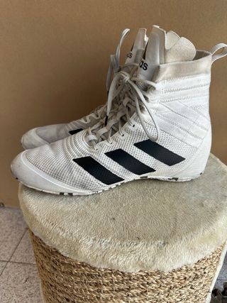 Zapatillas Boxeo Adidas Blancas Talla 45 1/3