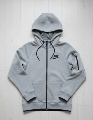 Sudadera Nike Gris con Cremallera
