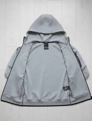 Sudadera Nike Gris con Cremallera