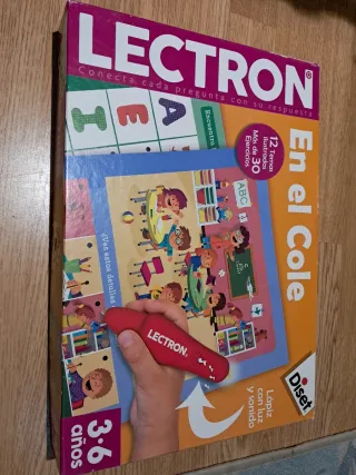 Lectron En el Cole Juego Educativo 3-6 Años