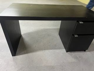 Mesa escritorio madera negra