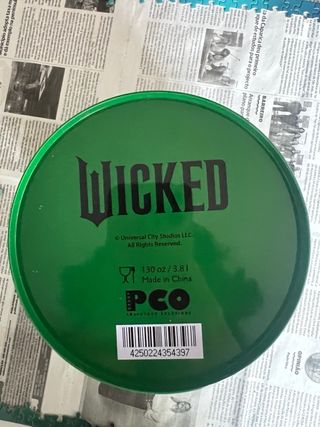 Balde Pipocas Elphaba Wicked