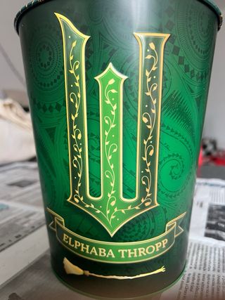 Balde Pipocas Elphaba Wicked