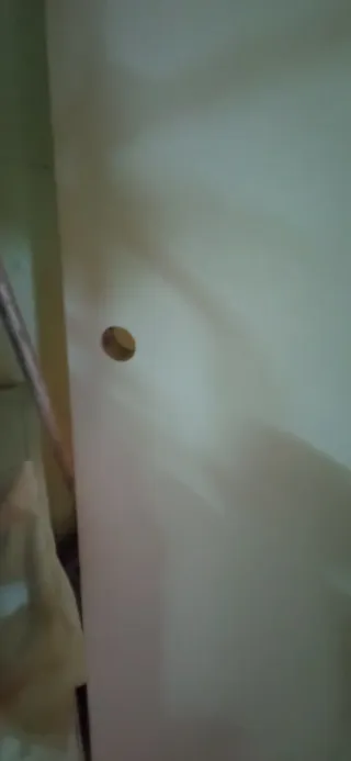 Puerta blindada madera