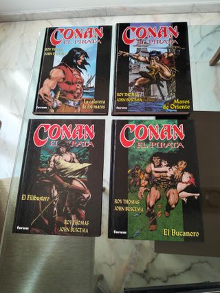 Conan el Pirata 4 Tomos