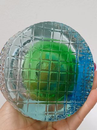 Posacenere vintage Murano clown vetro