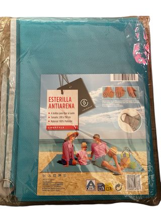 Esterilla Anti-Arena NUEVA – Ideal para la playa