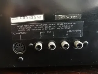 Pletina Cassette Luxman K-5A Plata