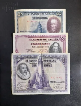 🇪🇸 Billetes España 1928