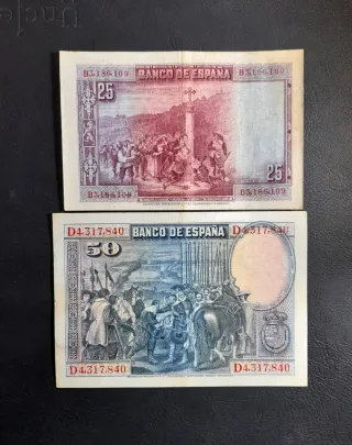 🇪🇸 Billetes España 1928