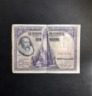 🇪🇸 Billetes España 1928