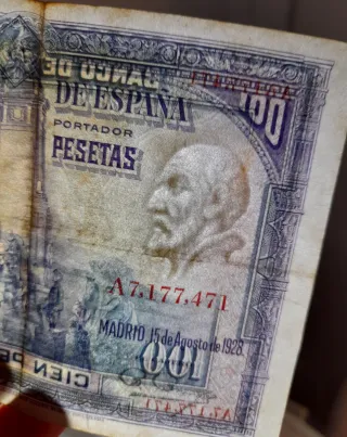 🇪🇸 Billetes España 1928