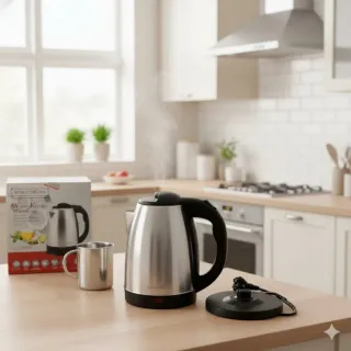 Bollitore elettrico acciaio inox