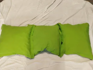 3 cojines desenfundables 60x60