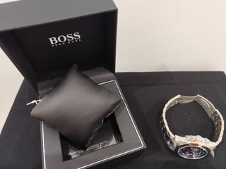 Reloj Hugo Boss Azul y Plateado