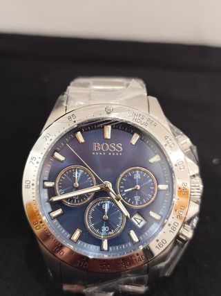 Reloj Hugo Boss Azul y Plateado