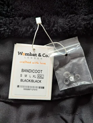 Parka Porteo Wombat XXL Negra