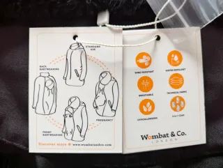 Parka Porteo Wombat XXL Negra