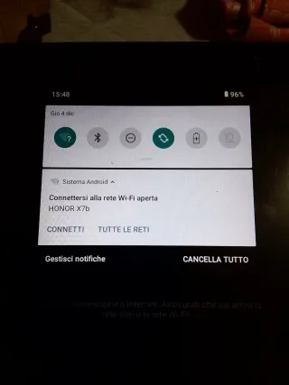 Tablet Honor X7b 16GB Nera