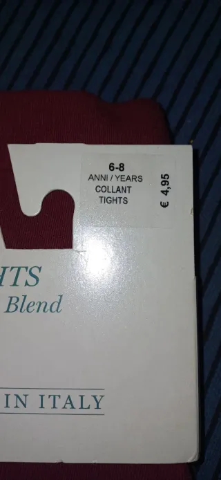 Leotardos Calzedonia Niña Rojo Talla 6-8