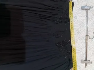 Falda larga fiesta negra