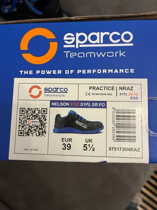Botas Sparco Practice Talla 39