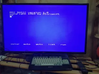 Consola Sony MSX HB-20P + Juegos