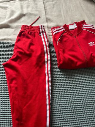 Chándal Adidas Rojo Adolescente