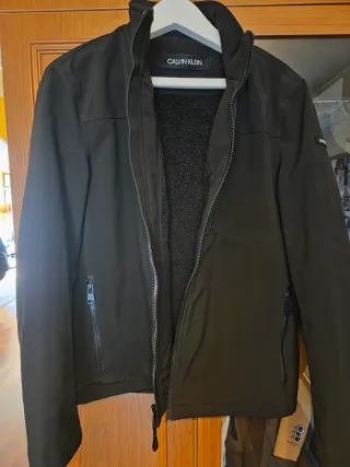 Chaqueta Calvin Klein Negra Hombre