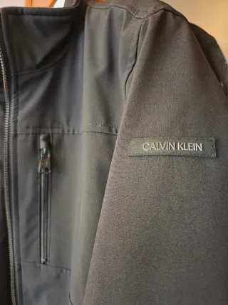 Chaqueta Calvin Klein Negra Hombre
