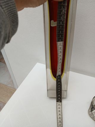 Vaso Murano Vintage Rosso Trasparente