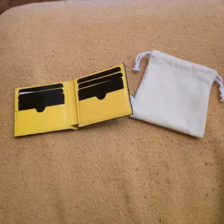 Billetera Loewe Verde/Turquesa sin usar