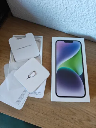 Scatola iPhone 14 Plus Viola