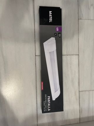 Pantalla LED 60cm para 2 Tubos