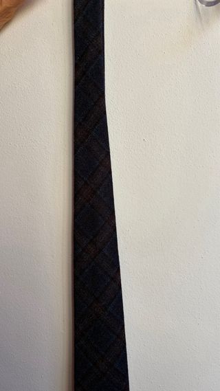 Cravatta Carlo Donati blu e marrone