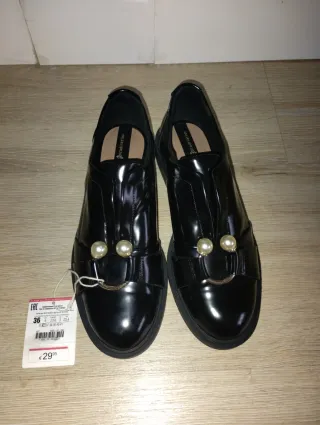 Zapatos perlas