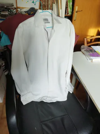 Camisa Boston Blanca Talla M