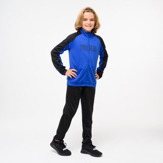 Chándal Puma Niños Azul Negro Poliéster