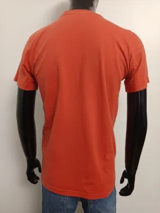 Camiseta Sport Rox Naranja Estampada