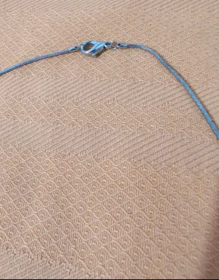 Girocollo metallo argento