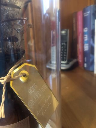 Ramo flores secas campana cristal Maison du Monde