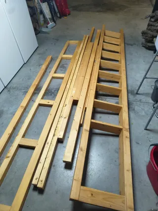 Vigas de pino para construcción