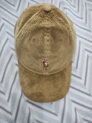 Gorra Polo Ralph Lauren Beige Corduroy