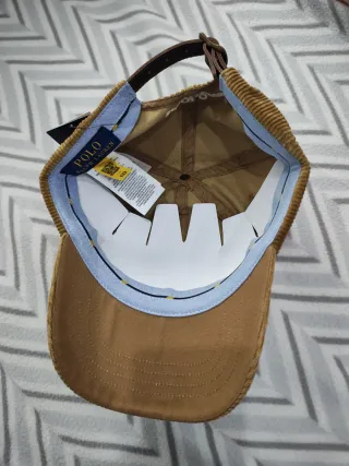 Gorra Polo Ralph Lauren Beige Corduroy