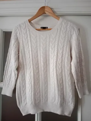 Jersey H&M trenzado Talla S