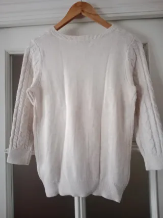 Jersey H&M trenzado Talla S