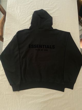 Sudadera Essentials Negra