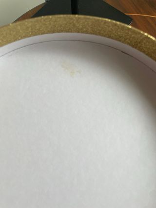 Caja Navideña Decorada Dorada